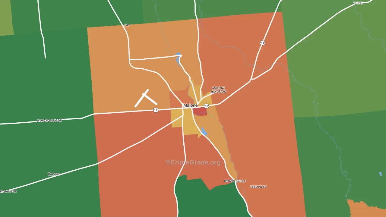12953, NY Map of Drug-Related Crime Rates
