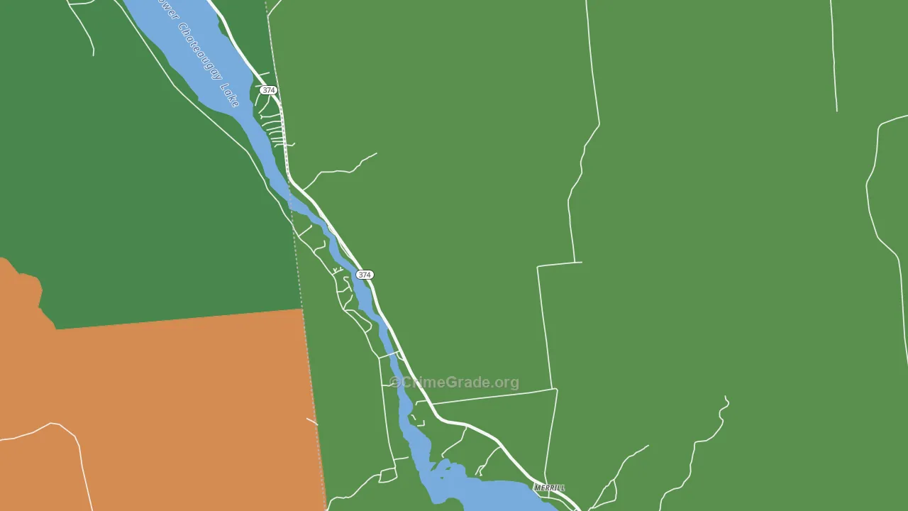 12955, NY Map of Drug-Related Crime Rates