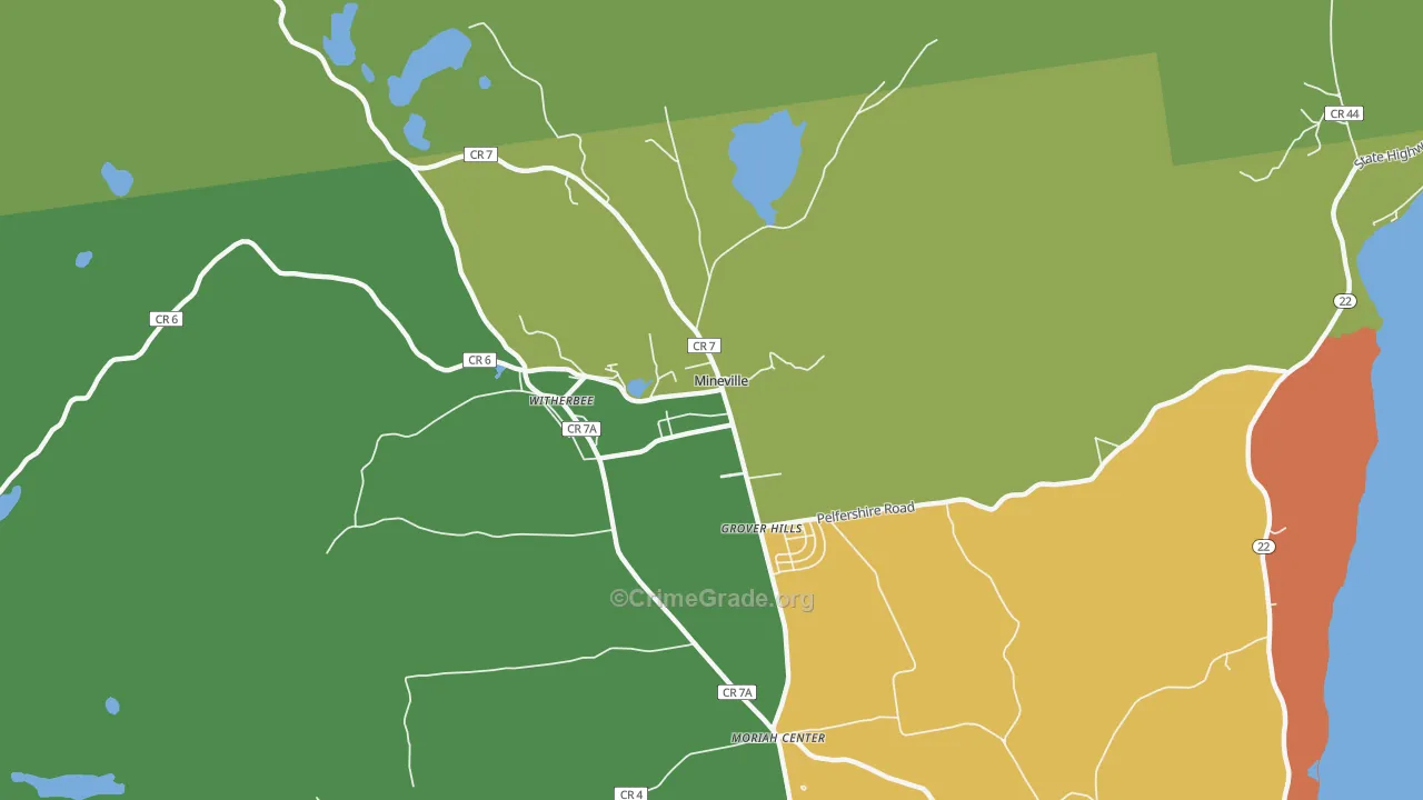 12956, NY Map of Drug-Related Crime Rates