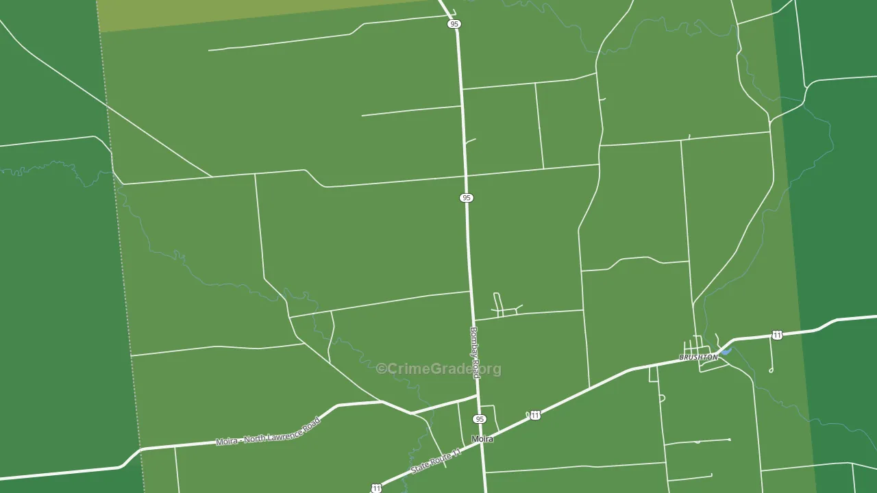 12957, NY Map of Drug-Related Crime Rates