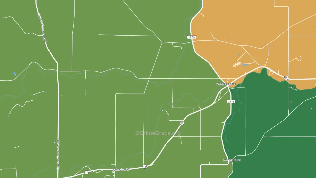 12959, NY Map of Drug-Related Crime Rates