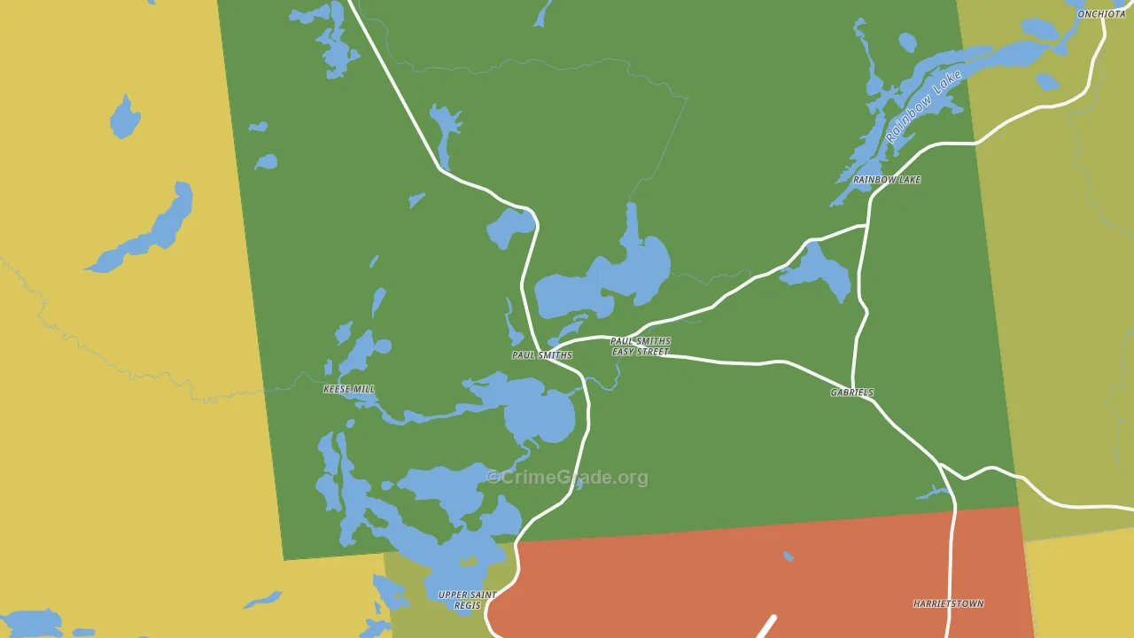 12970, NY Map of Drug-Related Crime Rates