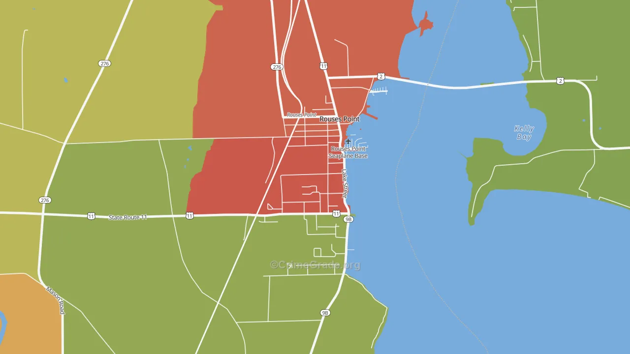 12979, NY Map of Drug-Related Crime Rates