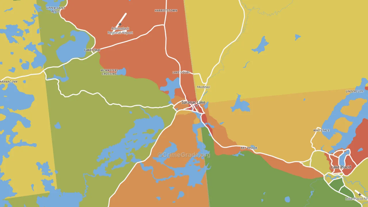 12983, NY Map of Drug-Related Crime Rates