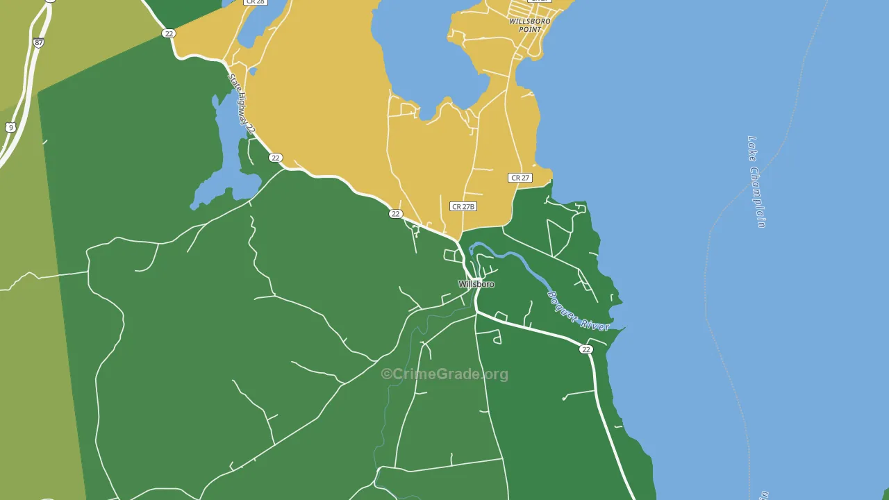 12996, NY Map of Drug-Related Crime Rates