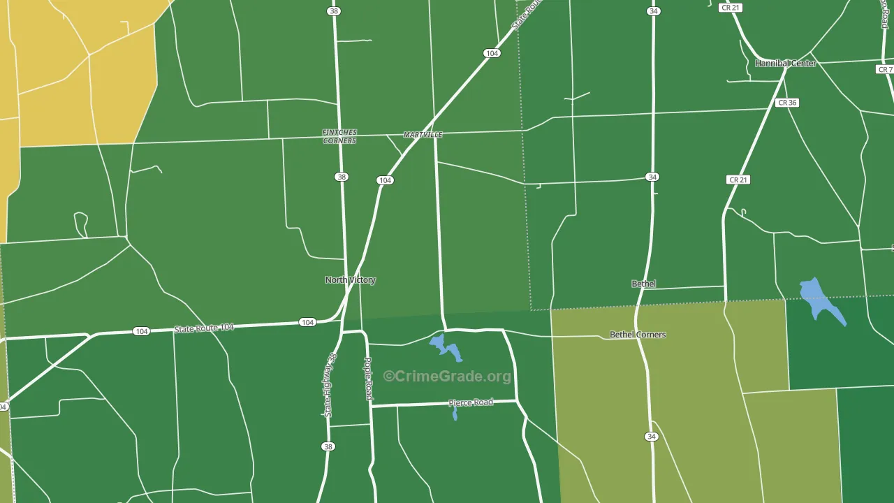 13111, NY Map of Drug-Related Crime Rates