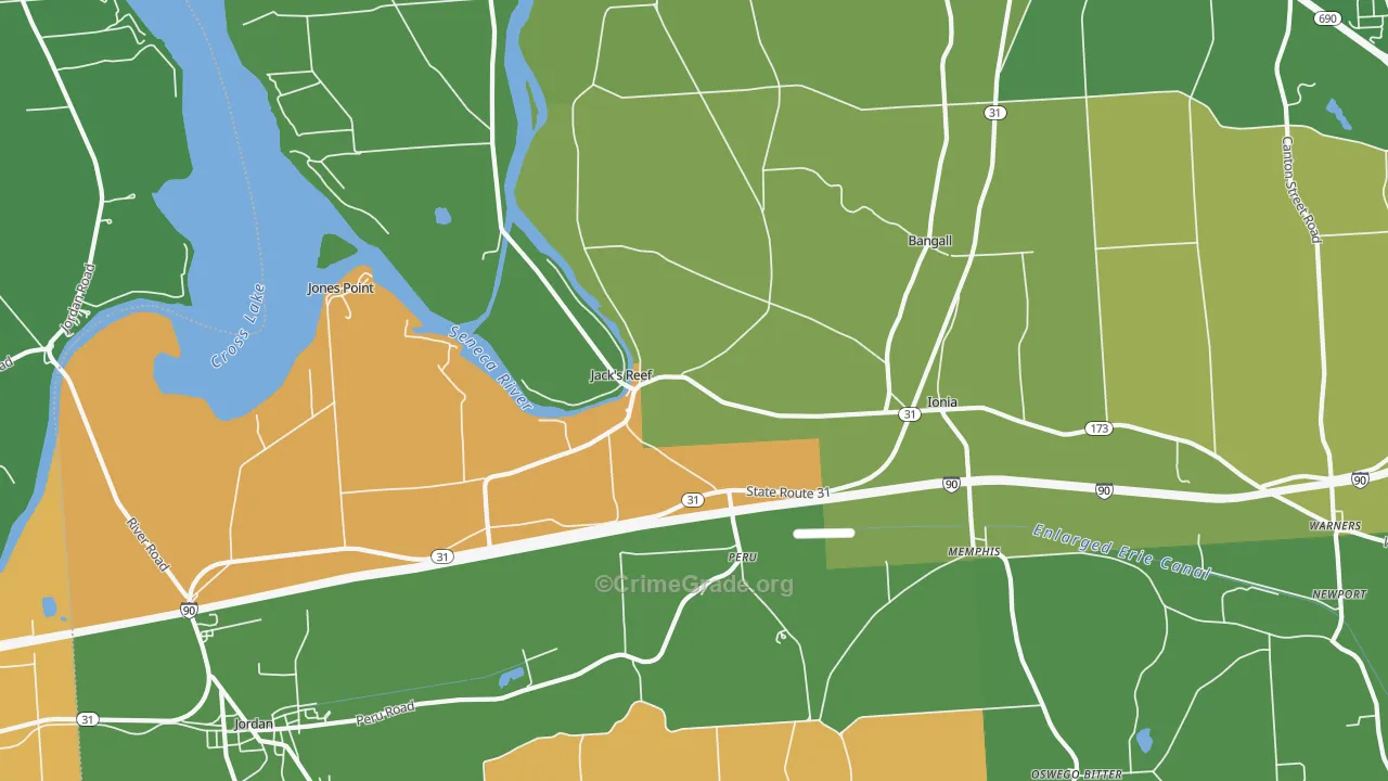 13112, NY Map of Drug-Related Crime Rates