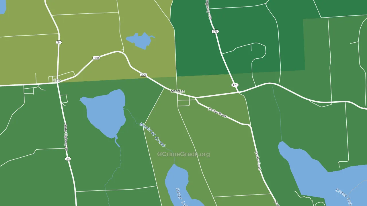 13113, NY Map of Drug-Related Crime Rates