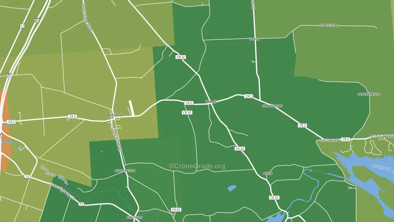 13144, NY Map of Drug-Related Crime Rates