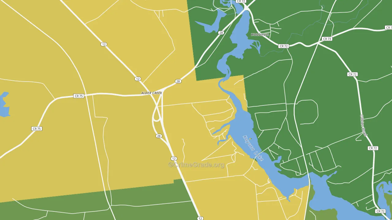 13301, NY Map of Drug-Related Crime Rates