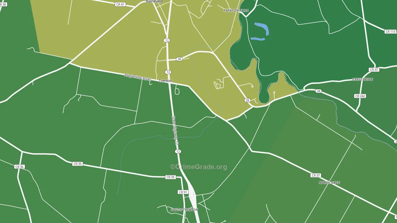 13304, NY Map of Drug-Related Crime Rates