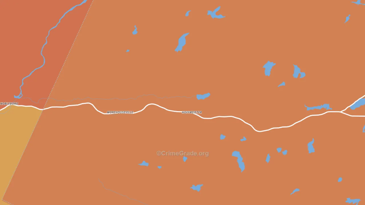13353, NY Map of Drug-Related Crime Rates
