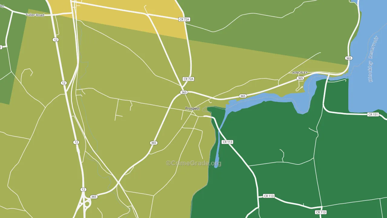 13435, NY Map of Drug-Related Crime Rates