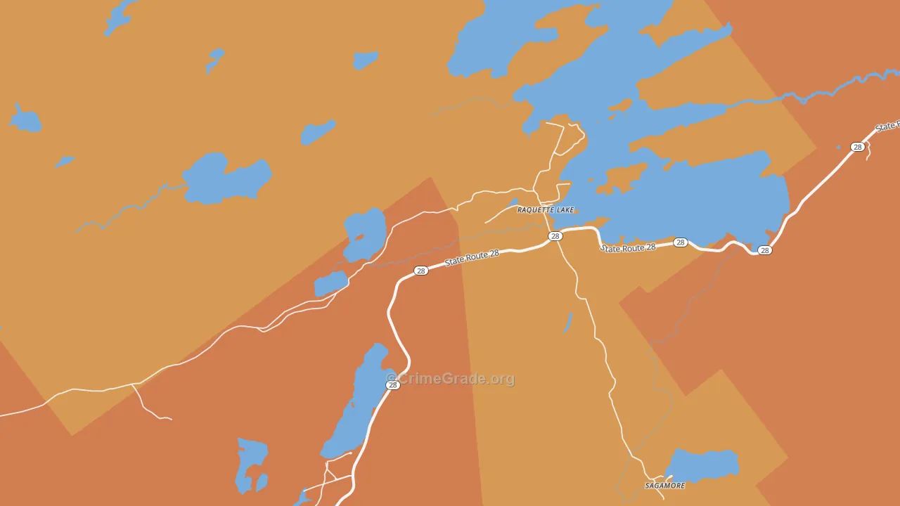 13436, NY Map of Drug-Related Crime Rates