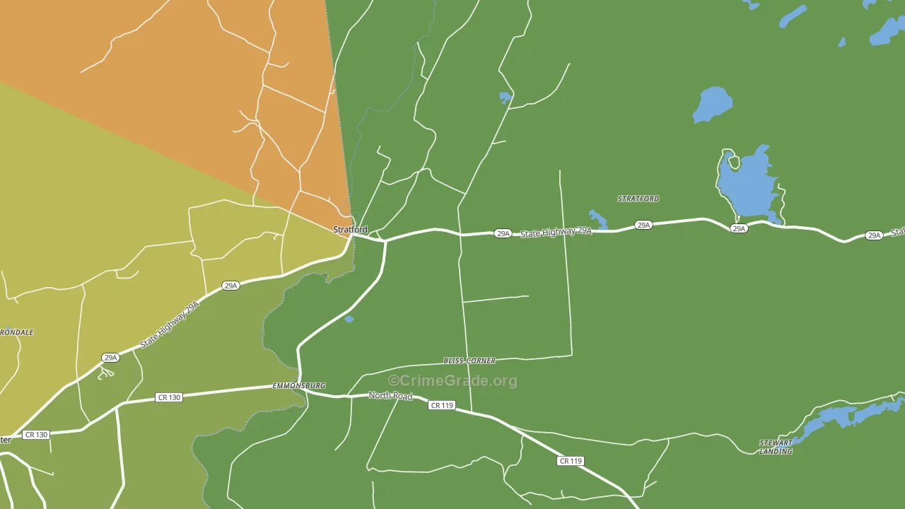 13470, NY Map of Drug-Related Crime Rates