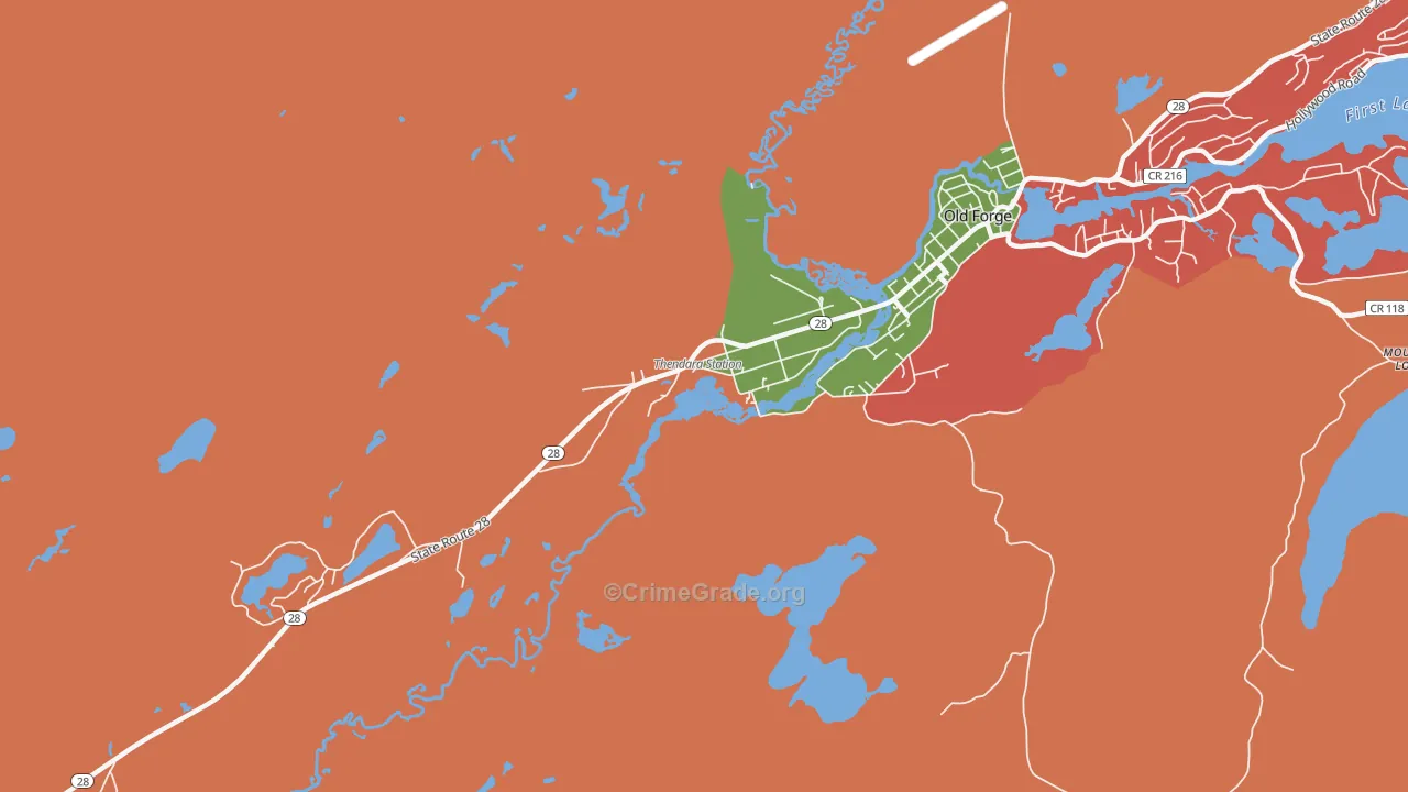 13472, NY Map of Drug-Related Crime Rates