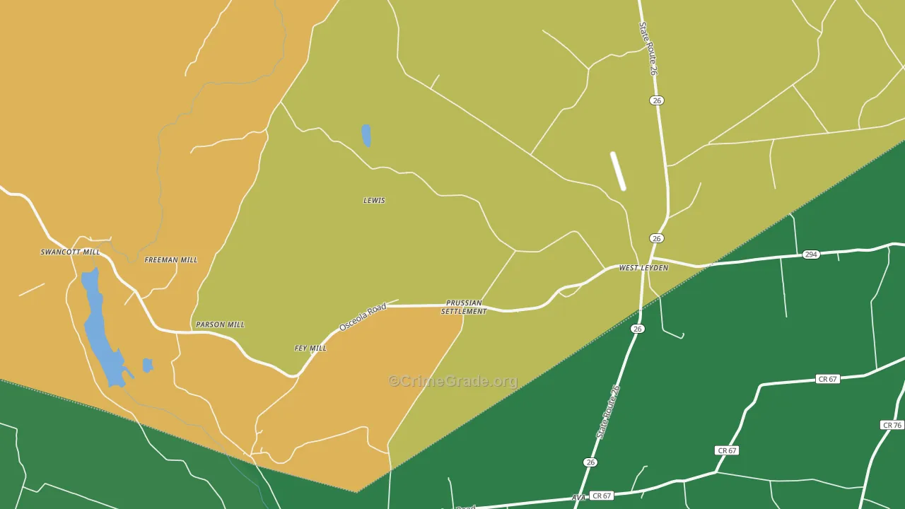 13489, NY Map of Drug-Related Crime Rates