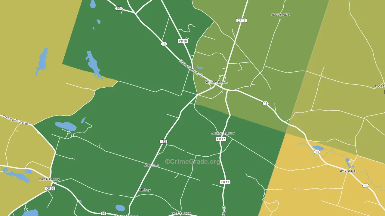 13493, NY Map of Drug-Related Crime Rates