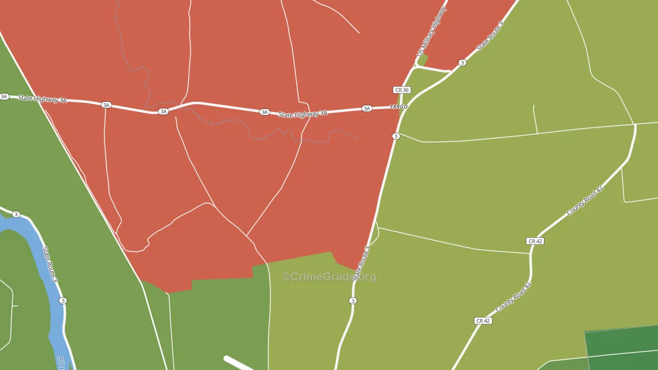 13653, NY Map of Drug-Related Crime Rates