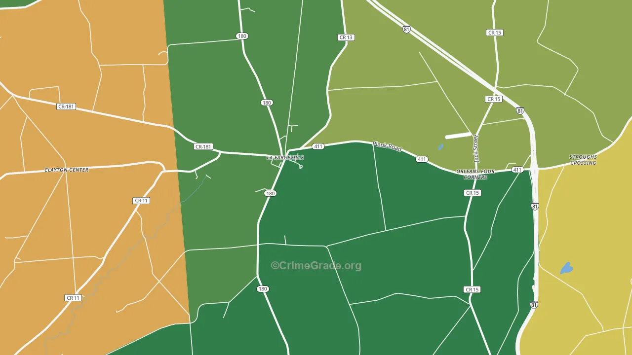 13656, NY Map of Drug-Related Crime Rates