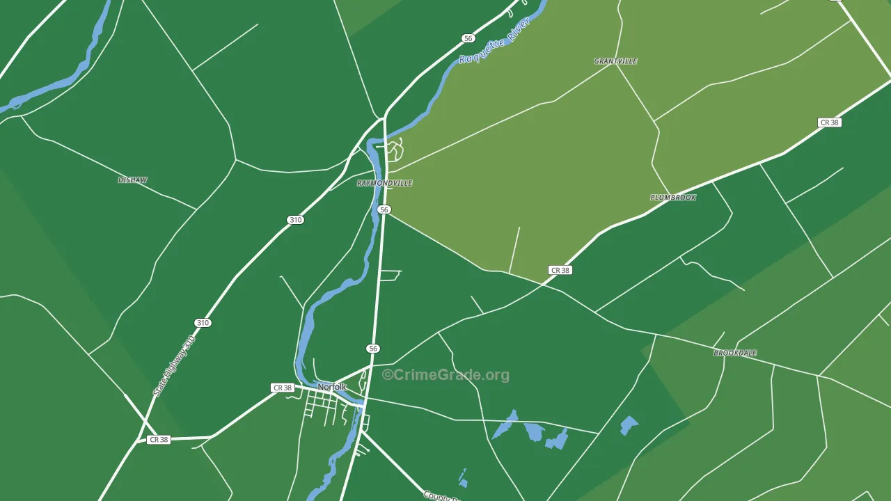 13667, NY Map of Drug-Related Crime Rates