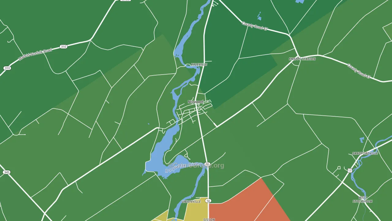 13668, NY Map of Drug-Related Crime Rates