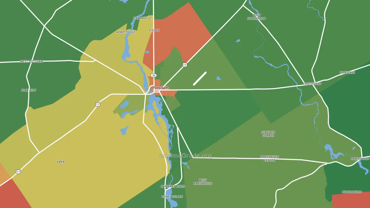 13676, NY Map of Drug-Related Crime Rates