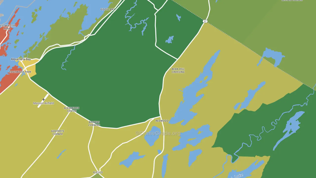 13679, NY Map of Drug-Related Crime Rates