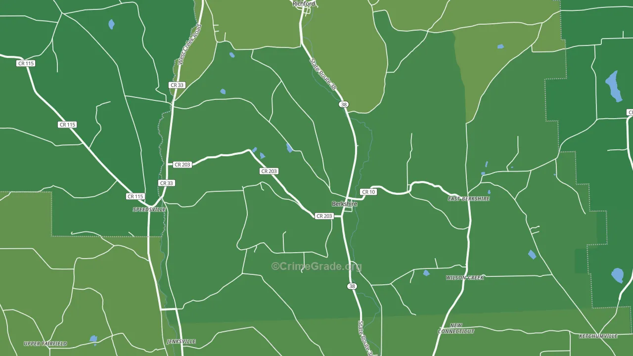 13736, NY Map of Drug-Related Crime Rates