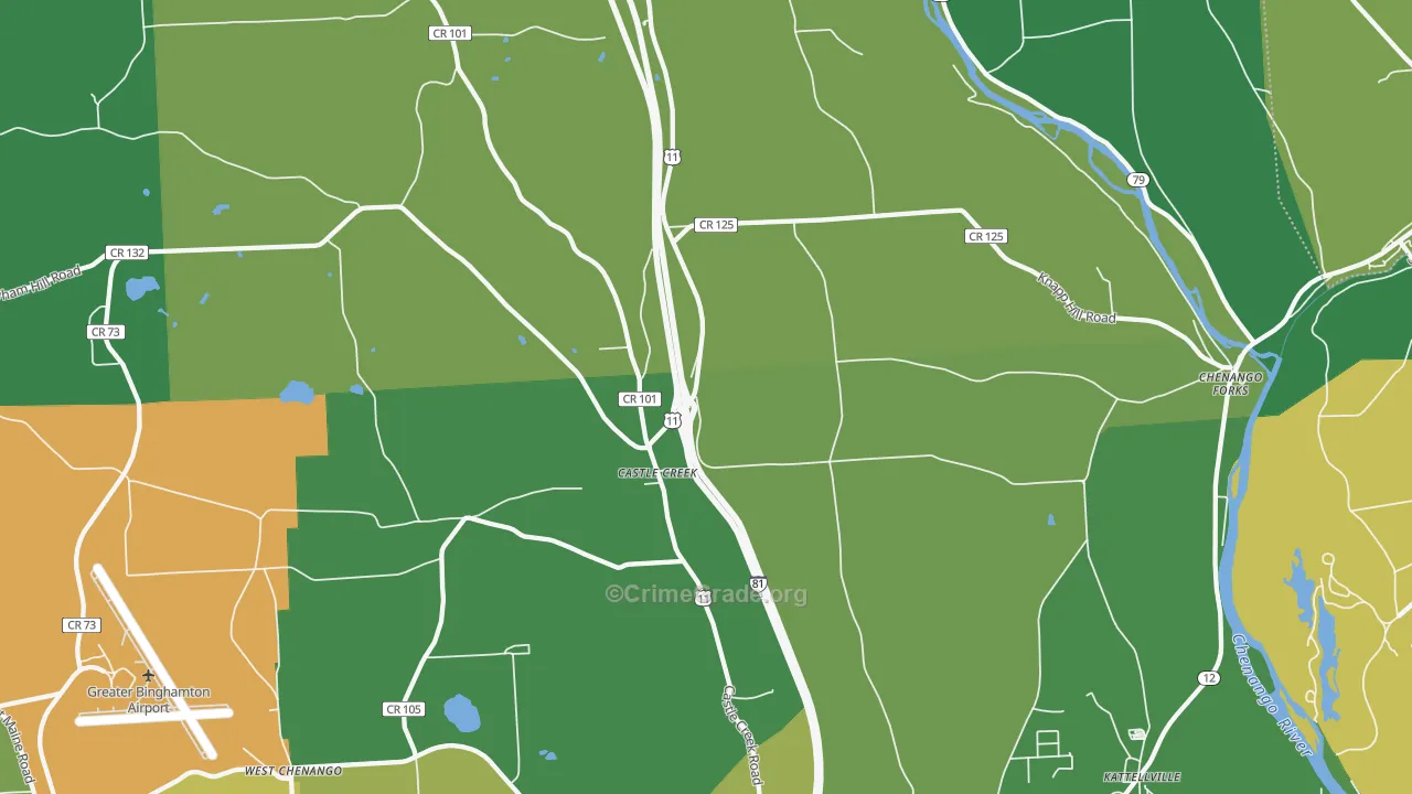 13744, NY Map of Drug-Related Crime Rates