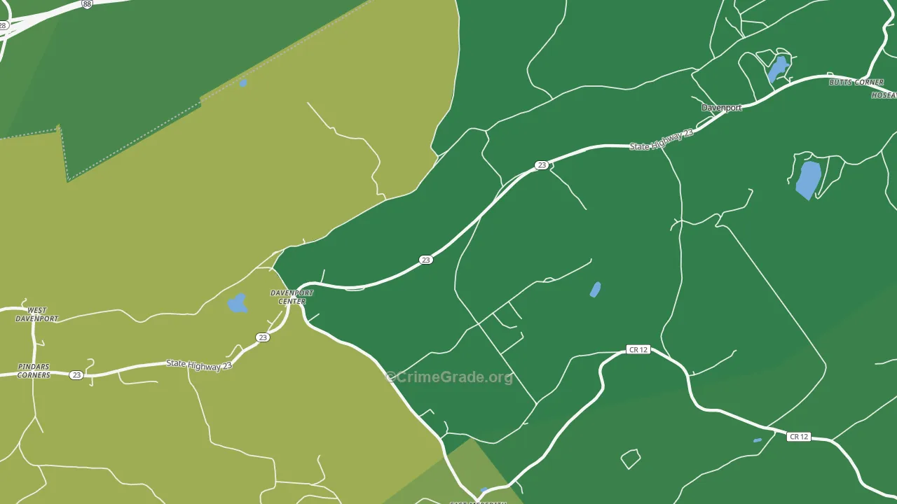 13751, NY Map of Drug-Related Crime Rates