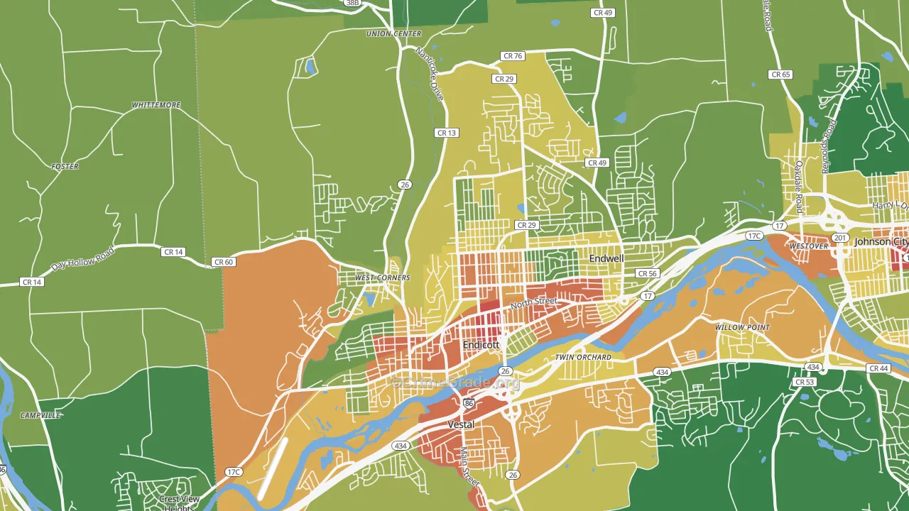 13760, NY Map of Drug-Related Crime Rates