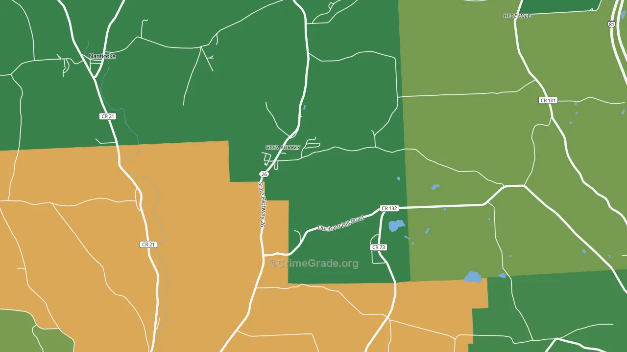 13777, NY Map of Drug-Related Crime Rates