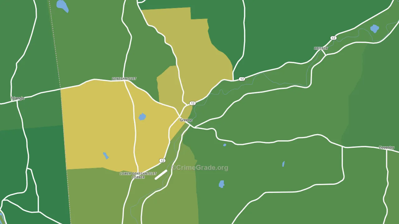 13778, NY Map of Drug-Related Crime Rates