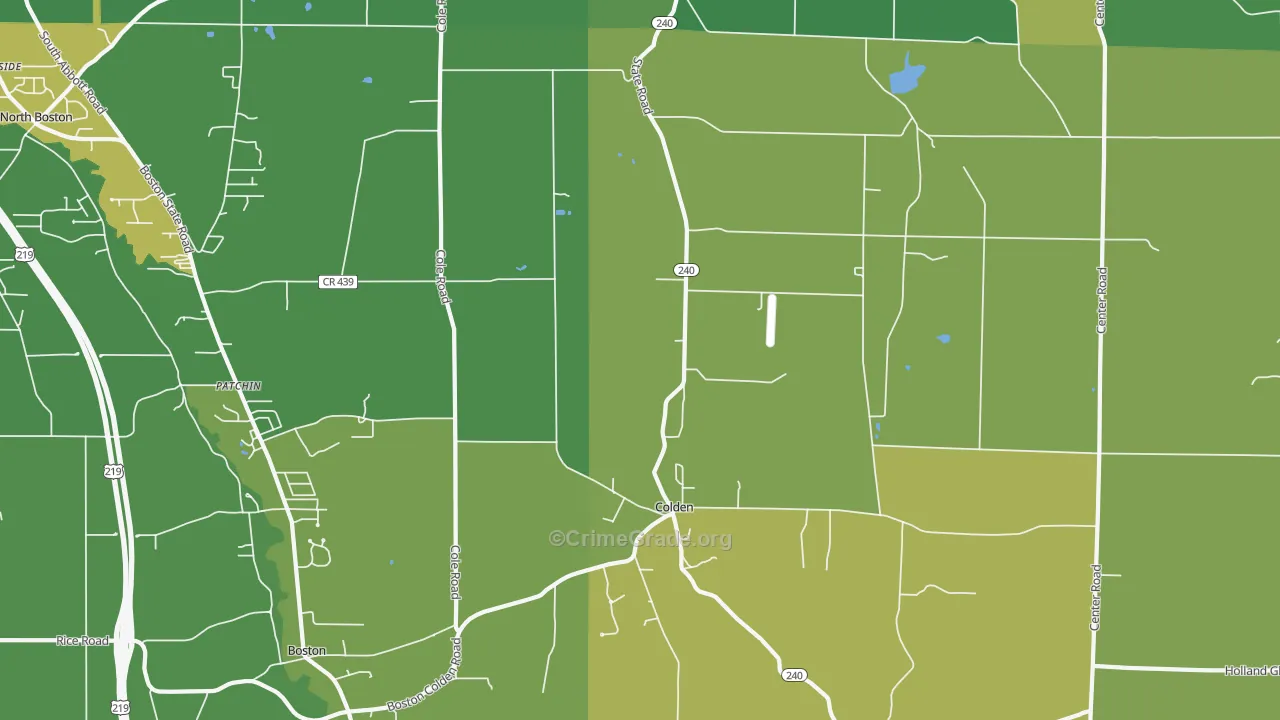 14033, NY Map of Drug-Related Crime Rates