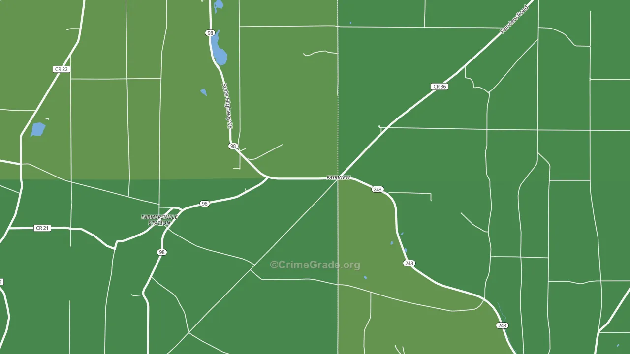 14060, NY Map of Drug-Related Crime Rates