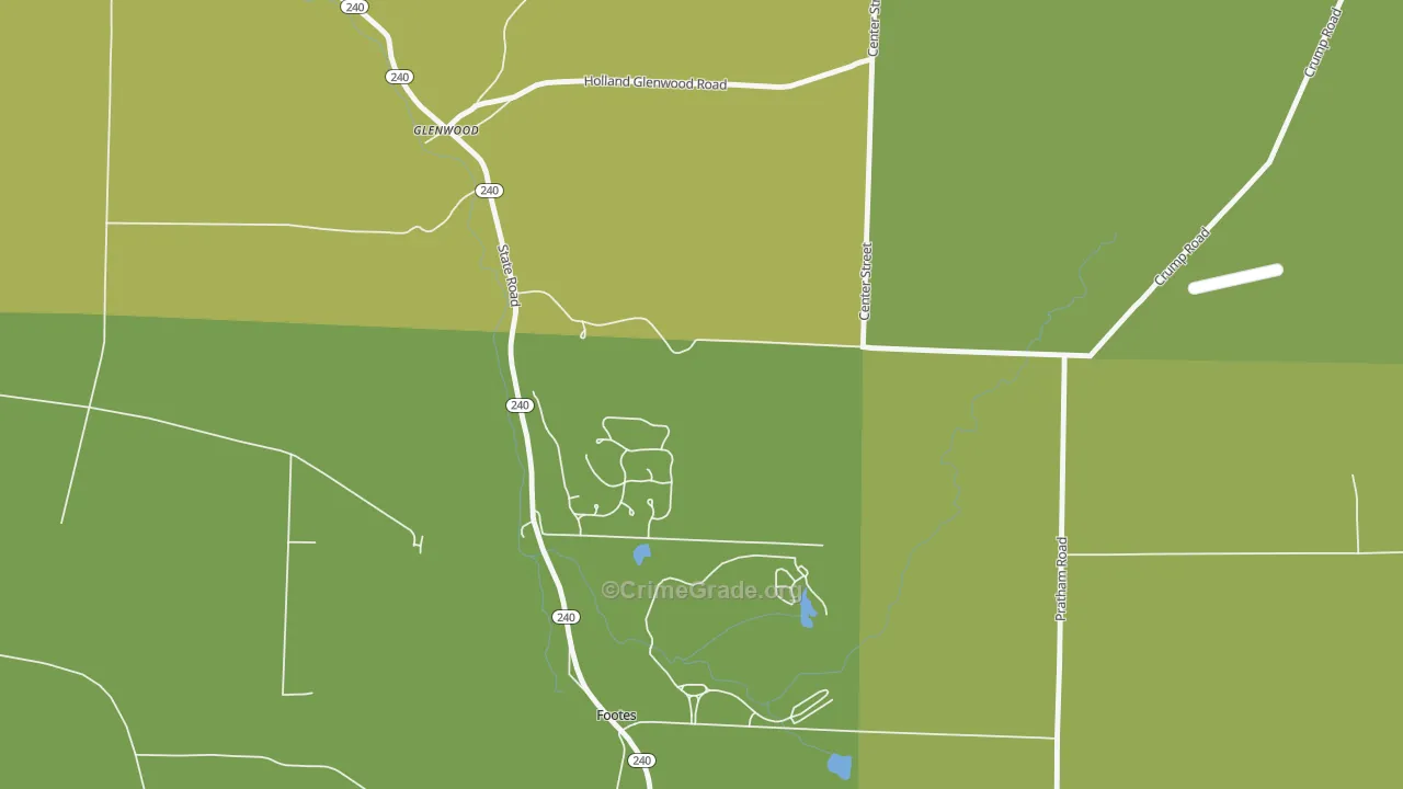 14069, NY Map of Drug-Related Crime Rates