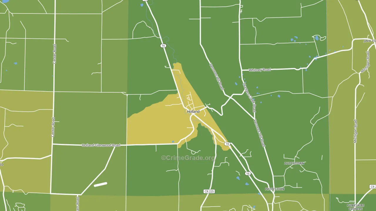 14080, NY Map of Drug-Related Crime Rates