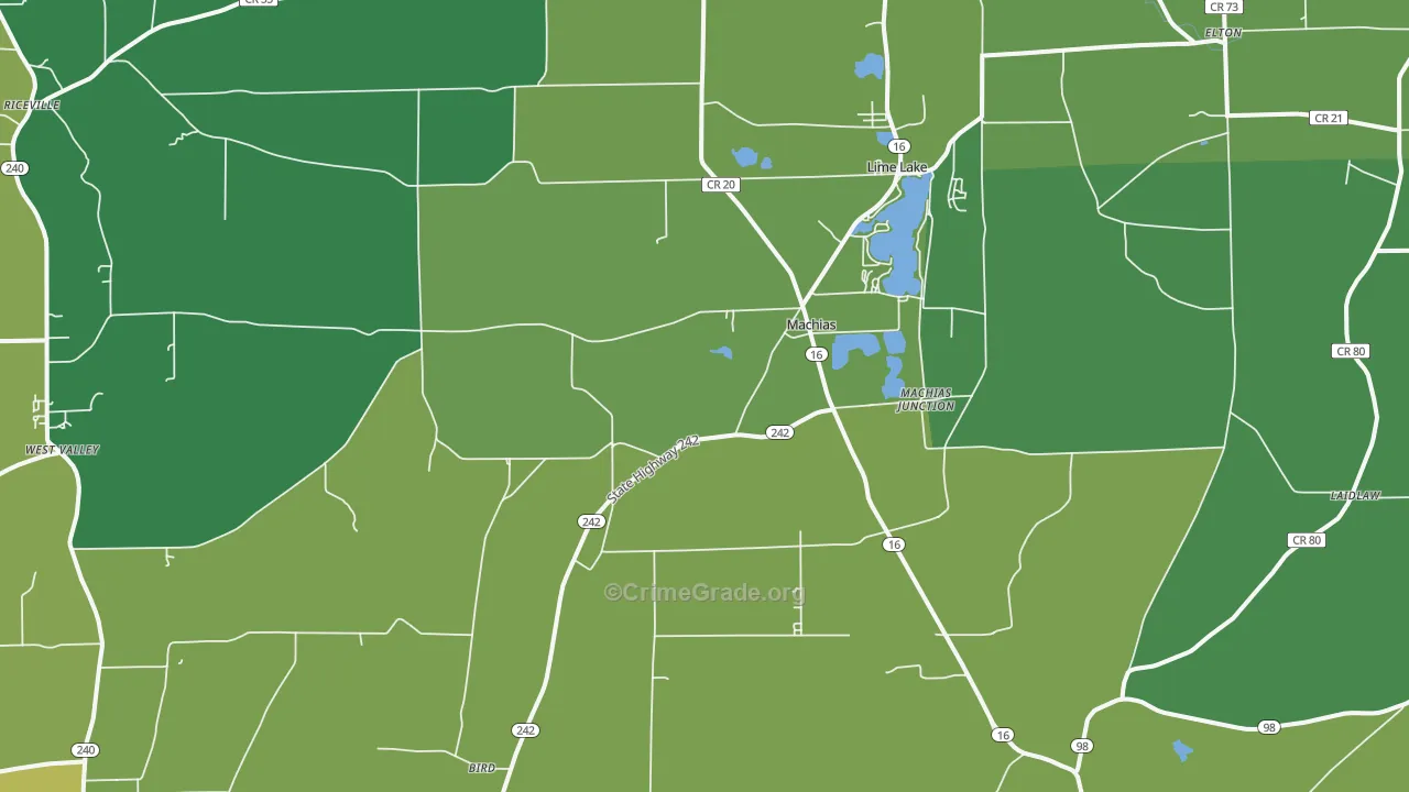 14101, NY Map of Drug-Related Crime Rates