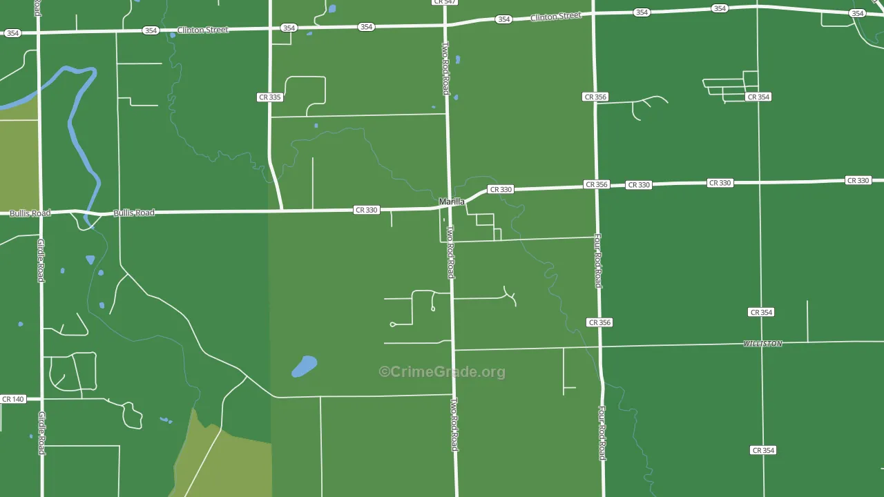 14102, NY Map of Drug-Related Crime Rates