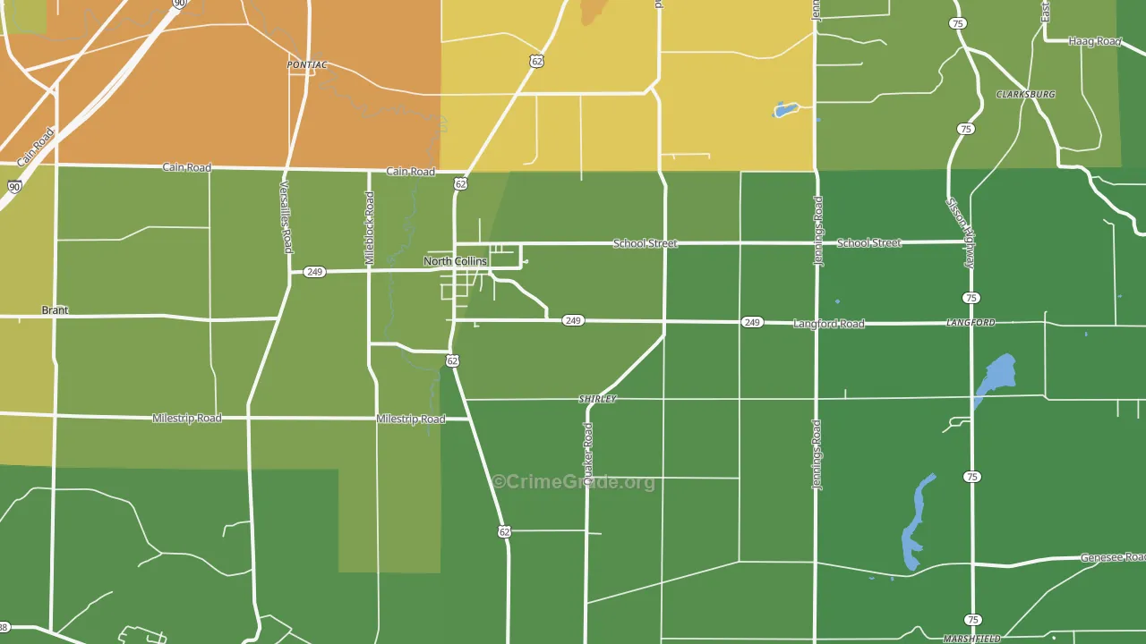 14111, NY Map of Drug-Related Crime Rates