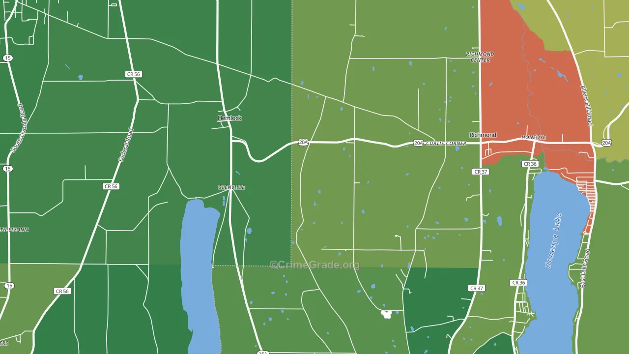 14466, NY Map of Drug-Related Crime Rates