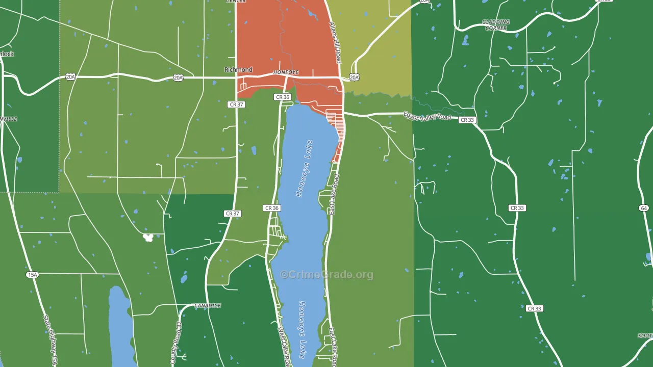 14471, NY Map of Drug-Related Crime Rates