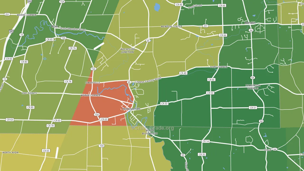 14472, NY Map of Drug-Related Crime Rates