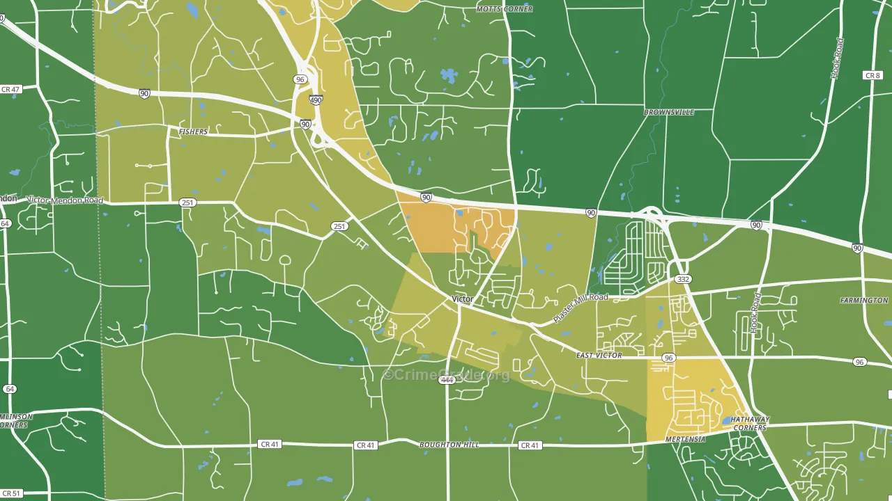 14564, NY Map of Drug-Related Crime Rates