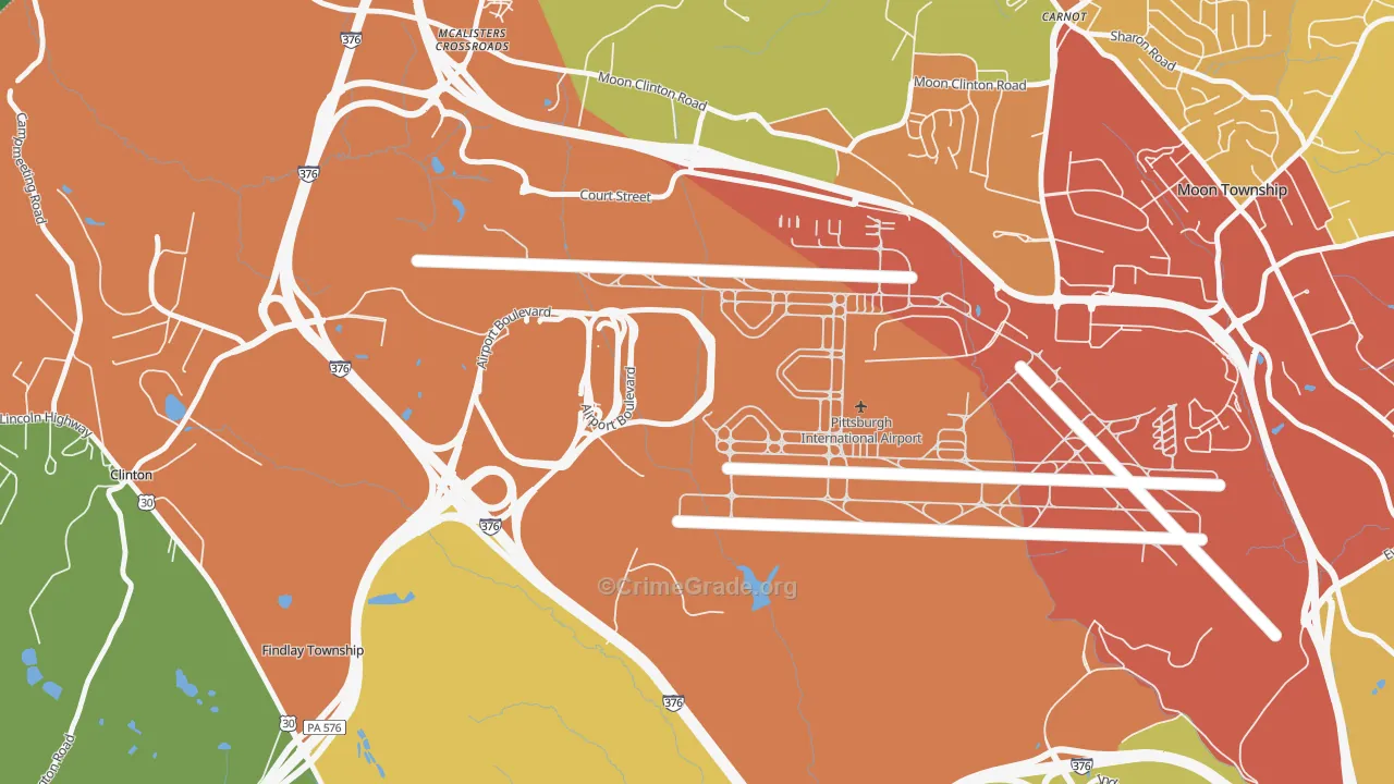 15231, PA Map of Drug-Related Crime Rates