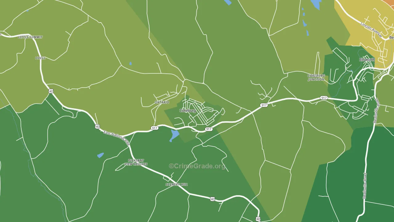 15324, PA Map of Drug-Related Crime Rates