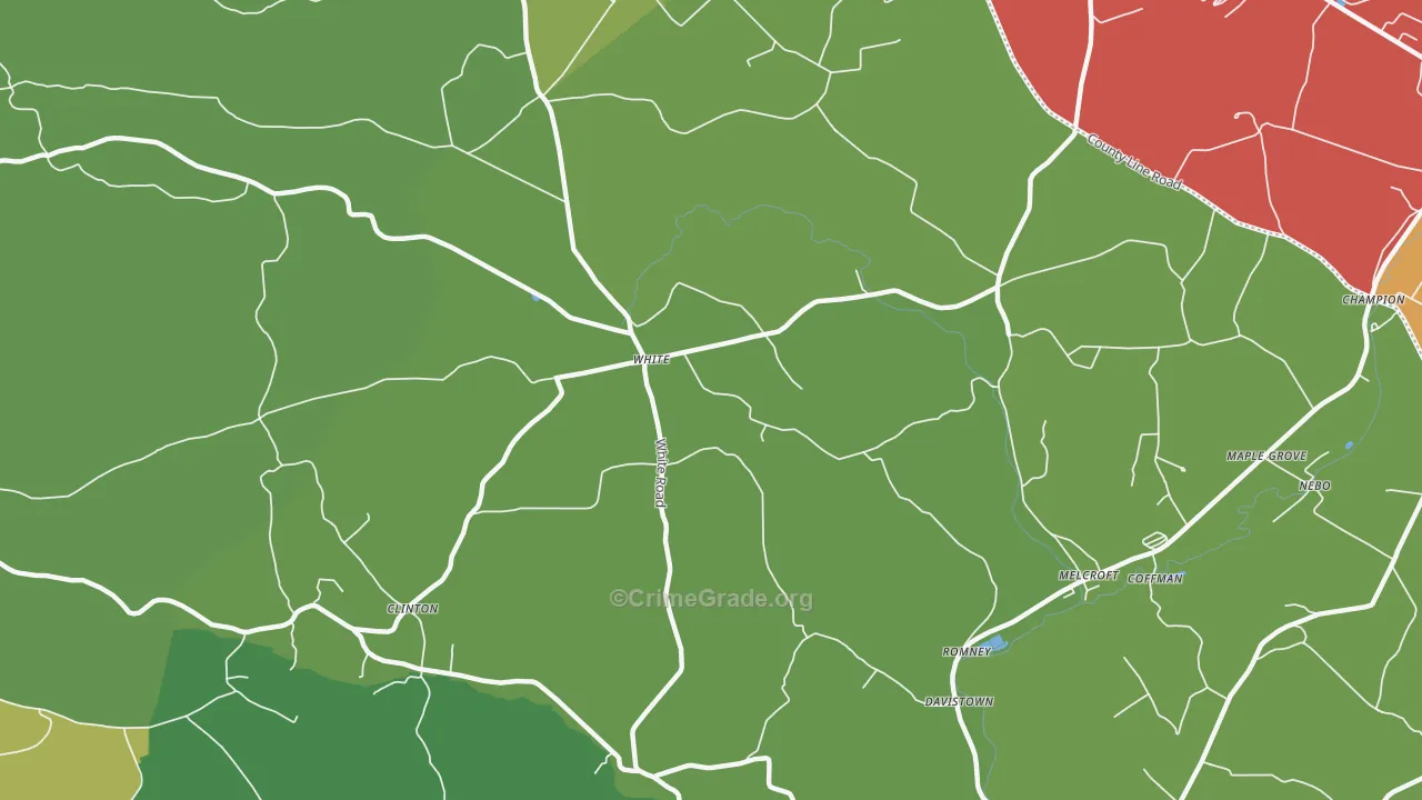 15490, PA Map of Drug-Related Crime Rates