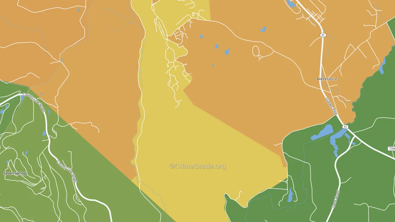 15502, PA Map of Drug-Related Crime Rates