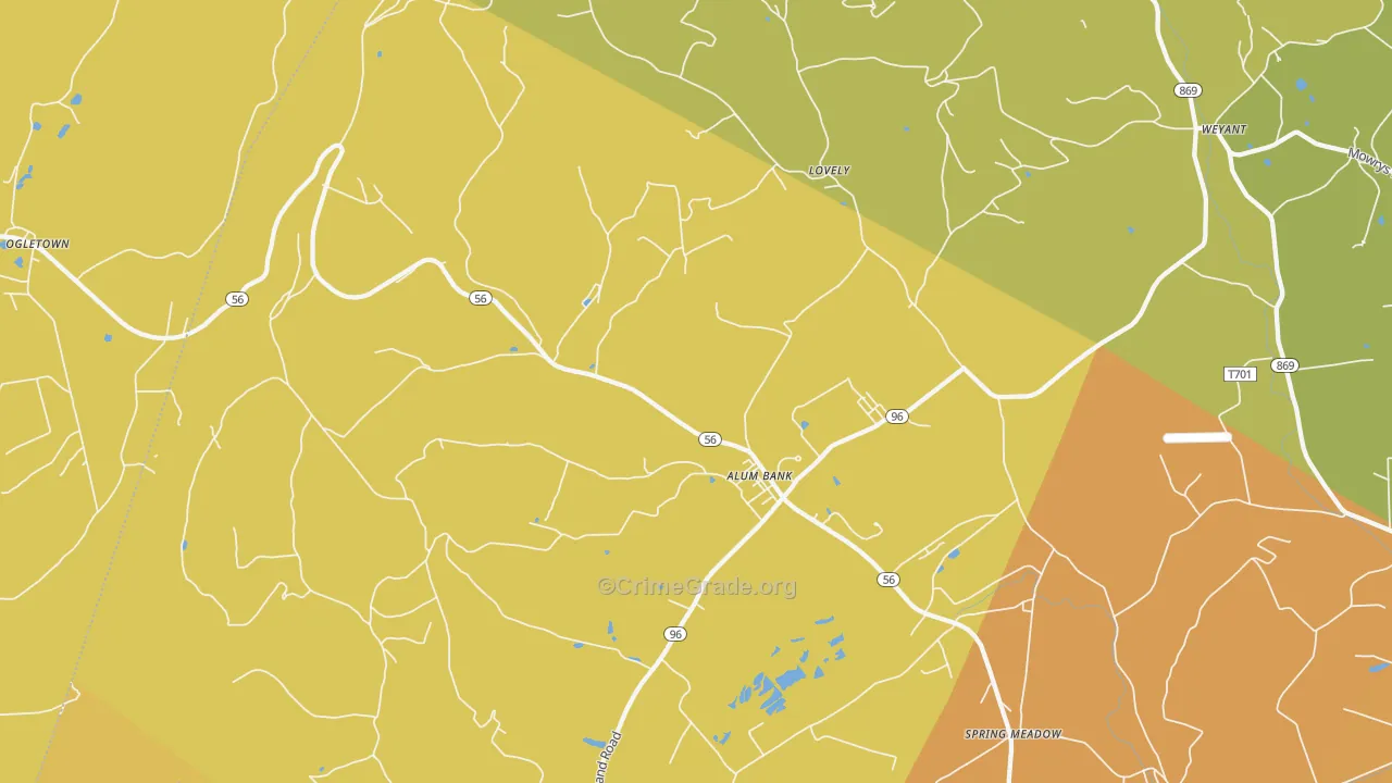 15521, PA Map of Drug-Related Crime Rates